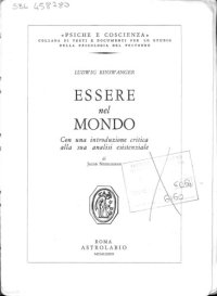 cover of the book Essere nel mondo