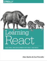 cover of the book Learning React: Functional Web Development with React and Flux