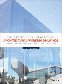 cover of the book The Professional Practice of Architectural Working Drawings, 5th Edition