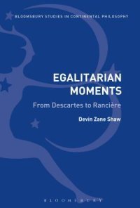 cover of the book Egalitarian Moments: From Descartes to Rancière