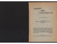 cover of the book Liberty Art Nationhood