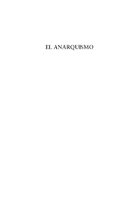 cover of the book El anarquismo