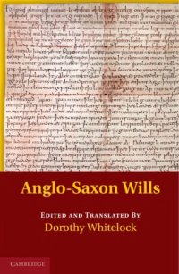 cover of the book Anglo-Saxon Wills