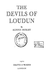 cover of the book An Appendix to ’The Devils of Loudun’ - On Mob Violence