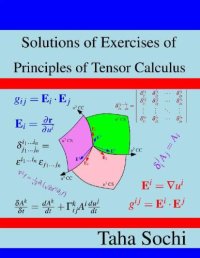 cover of the book Solutions of Exercises of Principles of Tensor Calculus