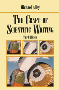 cover of the book The Craft of Scientific Writing, 3rd ed.