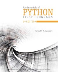 cover of the book Fundamentals of Python: First Programs, 2nd Edition