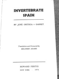 cover of the book Invertebrate Spain