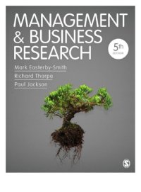 cover of the book Management and Business Research - 5th Edition