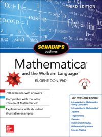 cover of the book Schaum’s Outline of Mathematica, 3rd Edition