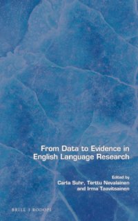 cover of the book From Data to Evidence in English Language Research