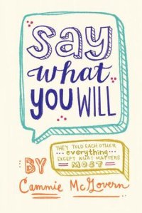 cover of the book Say What You Will