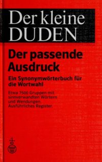 cover of the book Der kleine Duden - Der passende Ausdruck