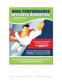 cover of the book High Performance Affiliate Marketing