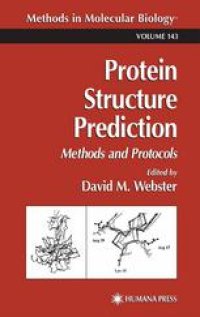 cover of the book Protein Structure Prediction: Methods and Protocols