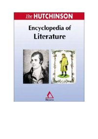 cover of the book The Hutchinson Encyclopedia of Literature