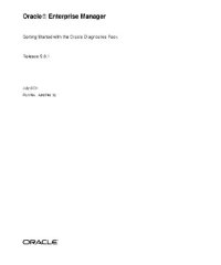 cover of the book Oracle Enterprise Manager Getting Started with the Oracle Diagnostics Pack (Part No A88748-02) (Release 9 0 1) (2001)