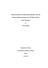cover of the book Power and Identity in Lancastrian England, 1399-1461: English Historical Writing in the Fifteenth Century
