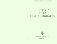 cover of the book Historia de la historiografía