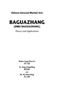 cover of the book Baguazhang: Emei Baguazhang Theory and Applications