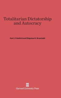 cover of the book Totalitarian Dictatorship and Autocracy