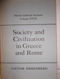 cover of the book Society and Civilization in Greece and Rome