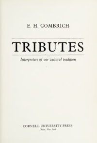 cover of the book Tributes: Interpreters of Our Cultural Tradition