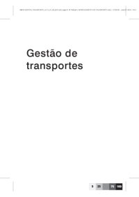 cover of the book Gestão de transportes