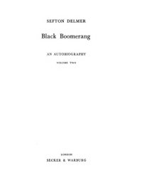 cover of the book Black boomerang