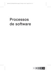 cover of the book Processos de software