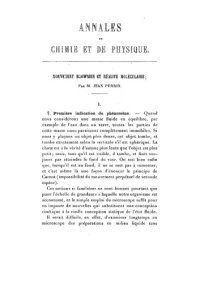 cover of the book Annales de chimie et de physique - Mouvement brownien et réalité moléculaire