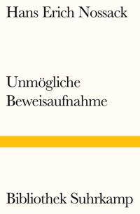 cover of the book Unmögliche Beweisaufnahme