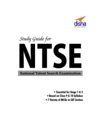 cover of the book Study Guide for NTSE (SAT MAT and LCT) Class 10 with Stage 1 and 2 Past Question Bank ebook 9th Edition Disha