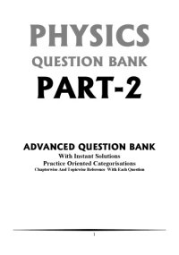 cover of the book IIT JEE MAIN PHYSICS PART-2 QUESTION BANK WITH INSTANT EXPLANATIONS PRACTICE ORIENTED CATEGORISATIONS Arihant