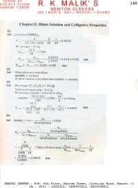 cover of the book Solution of Modern Approach to Chemical Calculations RC Mukerjee not Mukherjee or Mukherji Chapter 13. R. C. MUKHEERJEE