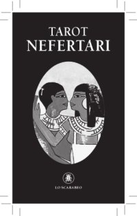 cover of the book Tarot Nefertari/Tarot of the Sphinx Multilingual Deck Guide