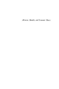 cover of the book Altruism, Morality, and Economic Theory