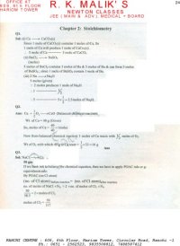 cover of the book Solution of Modern Approach to Chemical Calculations RC Mukerjee not Mukherjee or Mukherji Chapter 2. R. C. MUKHEERJEE