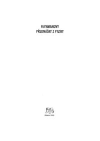 cover of the book Feynmanovy přednášky z fyziky