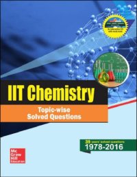 cover of the book IIT Chemistry Topicwise Questions and Solutions 1978 - 2016 MHE McGraw Hill Education