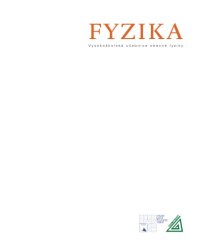 cover of the book FYZIKA