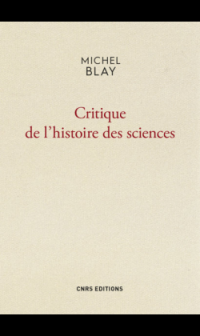 cover of the book Critique de l’histoire des sciences