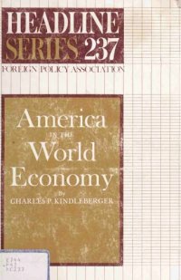 cover of the book America in the World Economy