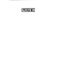 cover of the book Emergence: From Chaos to Order