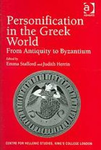 cover of the book Personification in the Greek World: From Antiquity to Byzantium