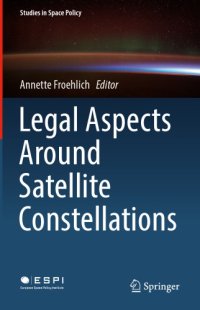 cover of the book Legal Aspects Around Satellite Constellations