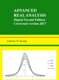 cover of the book Advanced Real Analysis