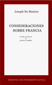 cover of the book Consideraciones sobre Francia