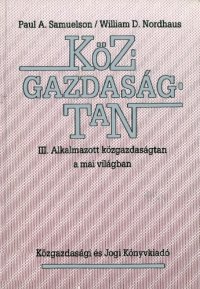 cover of the book Közgazdaságtan III. Alkalmazott közgazdaságtan a mai világban