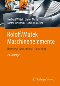 cover of the book Roloff/Matek Maschinenelemente